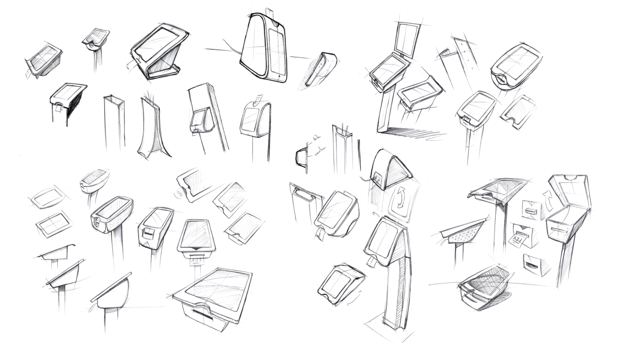 Design d'une borne d'accueil ESII