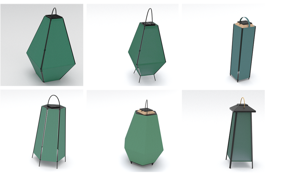 Design d'une lampe solaire haut de gamme